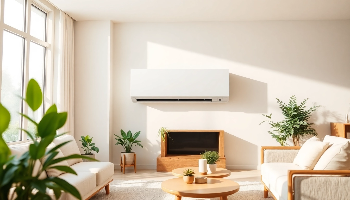 Enhance your home comfort with a Mitsubishi mini split AC unit designed for efficiency and style.
