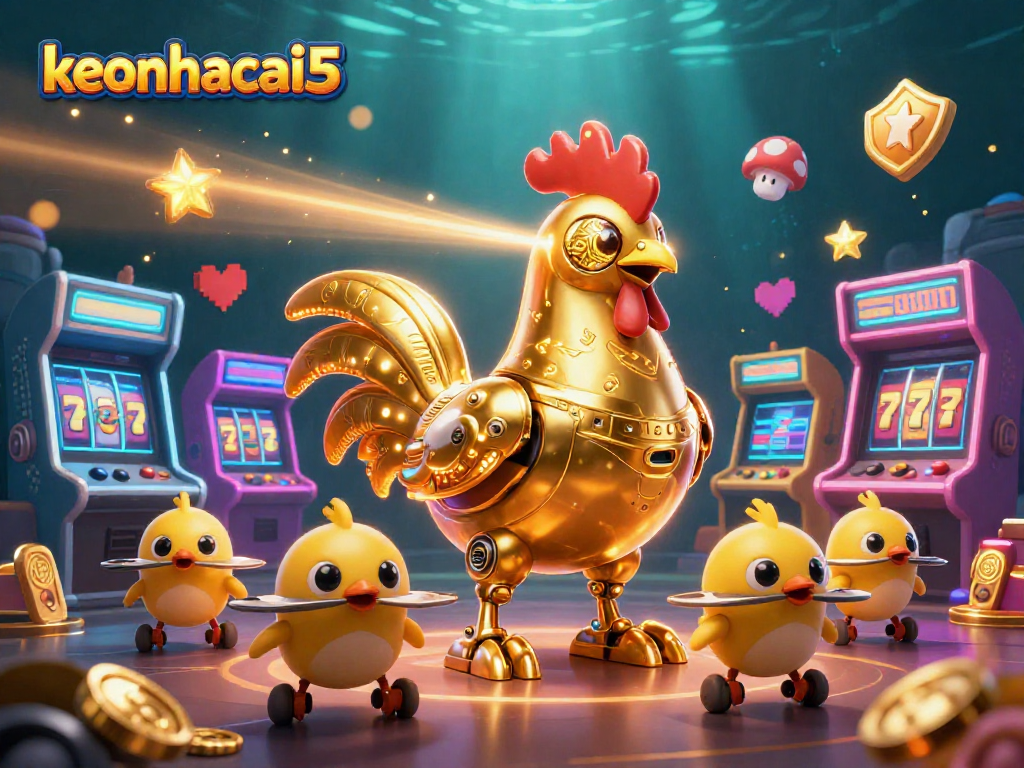 Join the excitement with keonhacai5 in a vibrant, ultra-detailed casino scene.