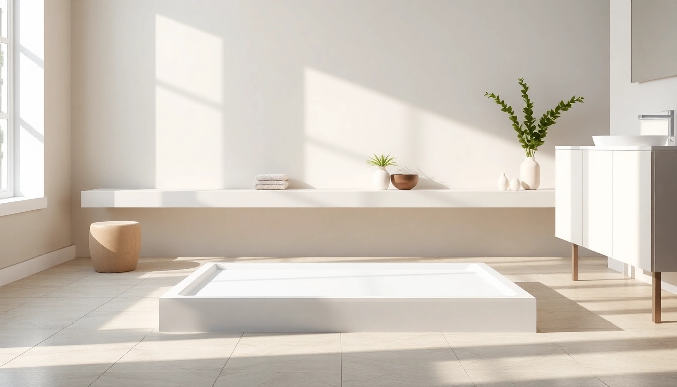 Install an elegant 800 x 800 shower base for a modern bathroom upgrade.