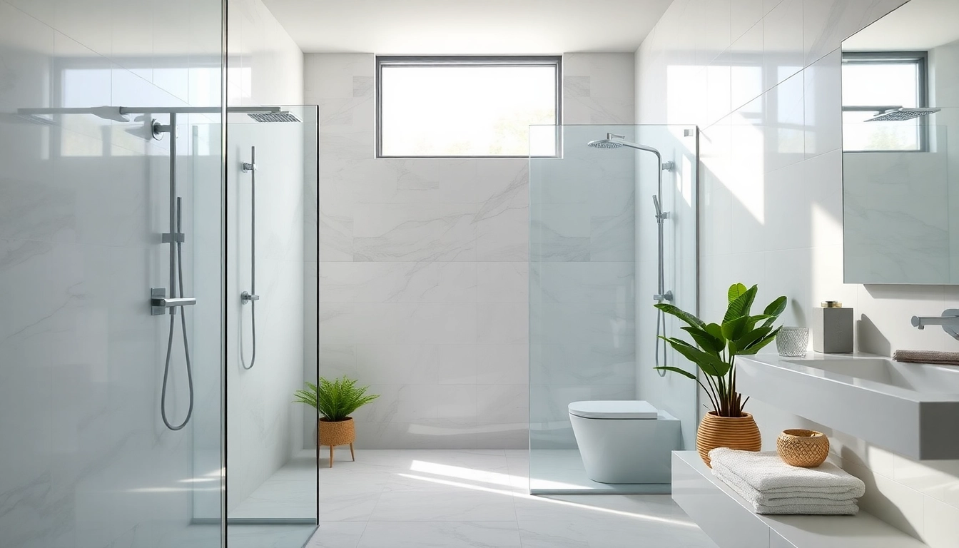 Enhance your space with elegant showers au featuring sleek design and tranquil ambiance.