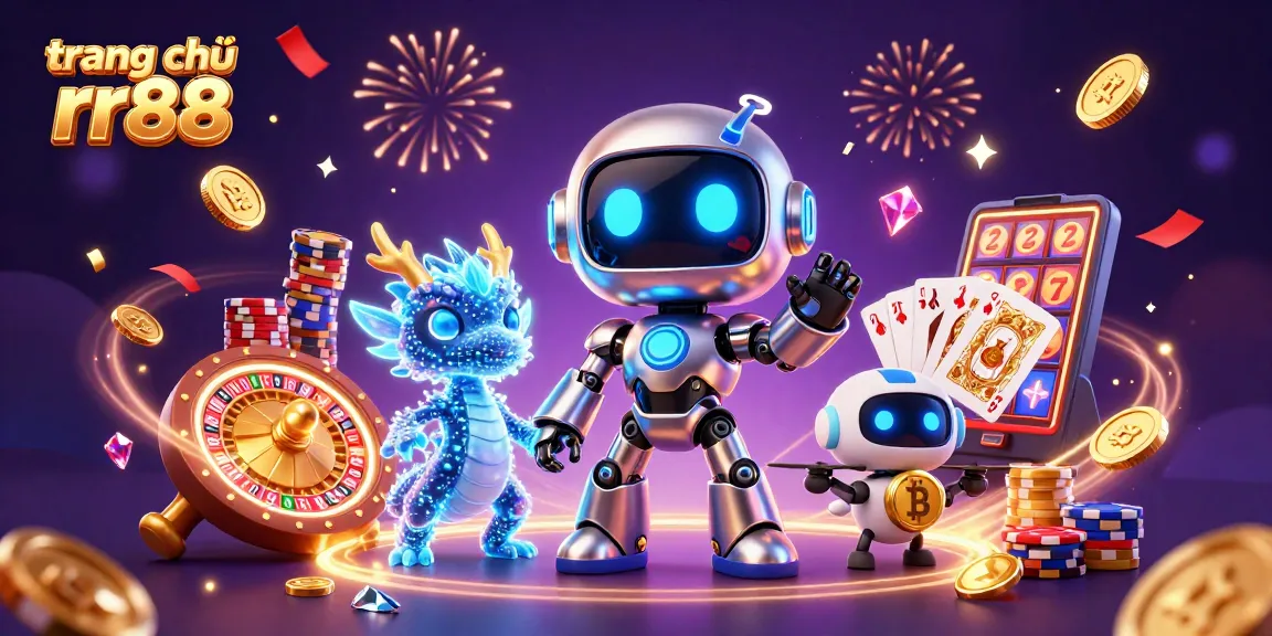 Engage in thrilling gameplay at trang chủ rr88 with vibrant characters and exciting casino elements.