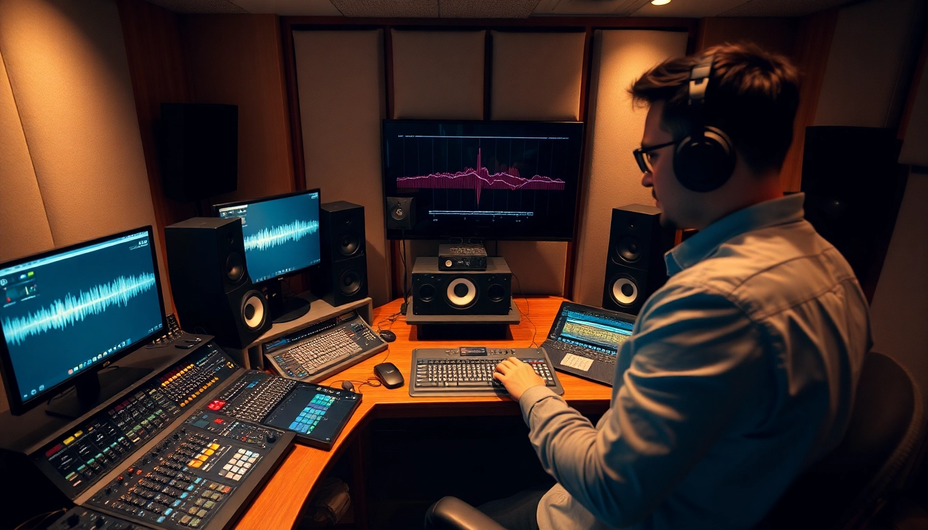 Creating exceptional online mastering services in a professional sound studio environment.